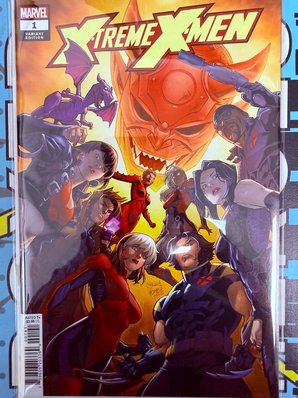 Marvel X-Treme X-Men #1 Variant - Red, Orange, Purple Accents